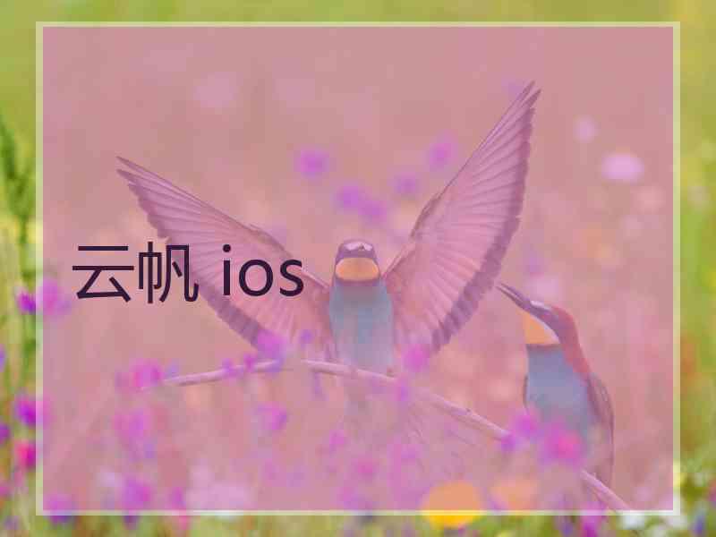 云帆 ios