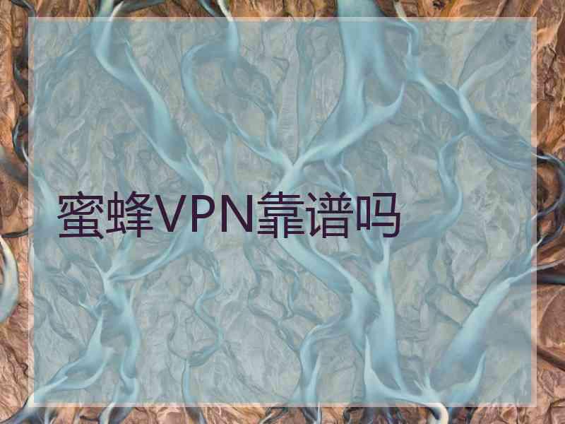 蜜蜂VPN靠谱吗