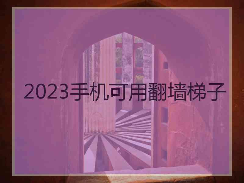 2023手机可用翻墙梯子