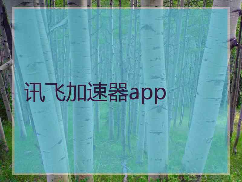 讯飞加速器app