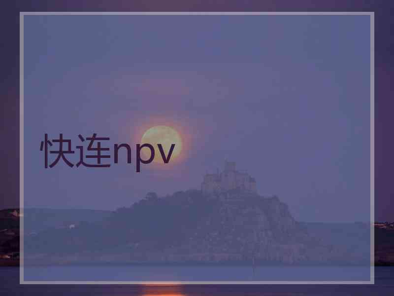 快连npv