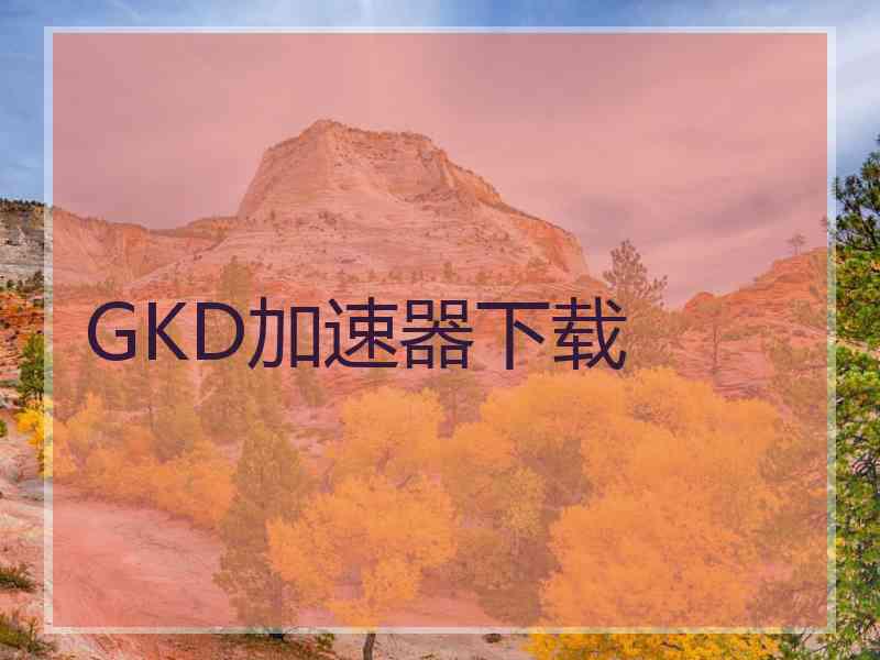 GKD加速器下载