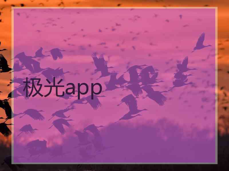 极光app