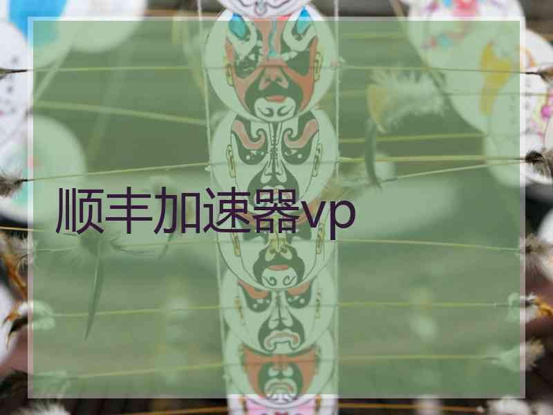 顺丰加速器vp