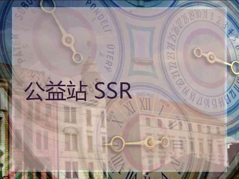 公益站 SSR