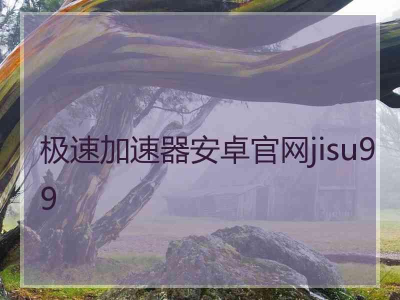 极速加速器安卓官网jisu99