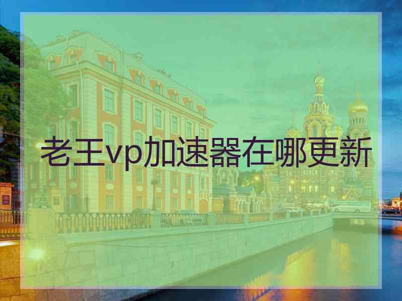 老王vp加速器在哪更新