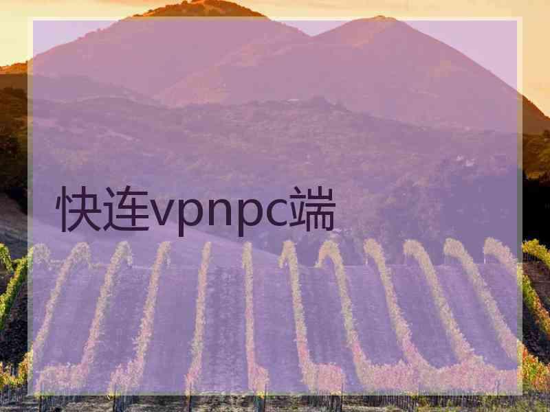 快连vpnpc端