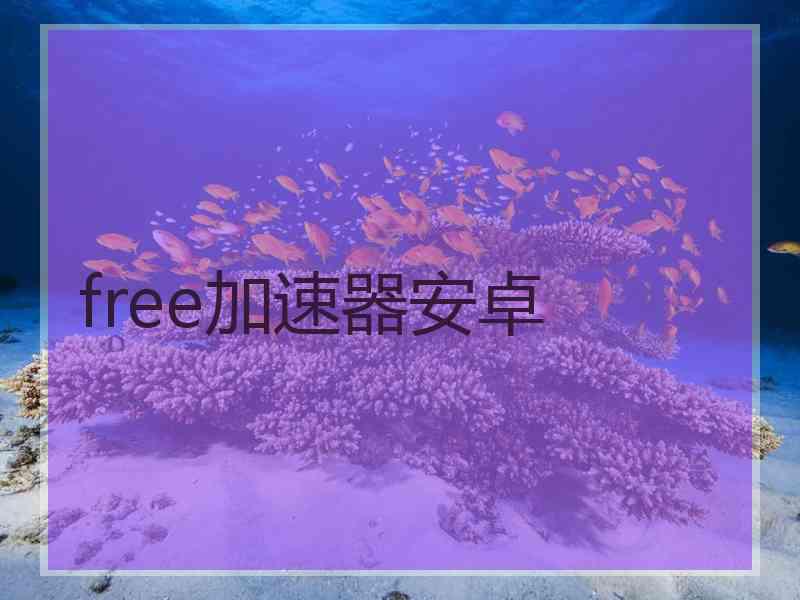 free加速器安卓