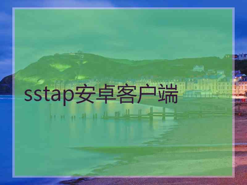 sstap安卓客户端