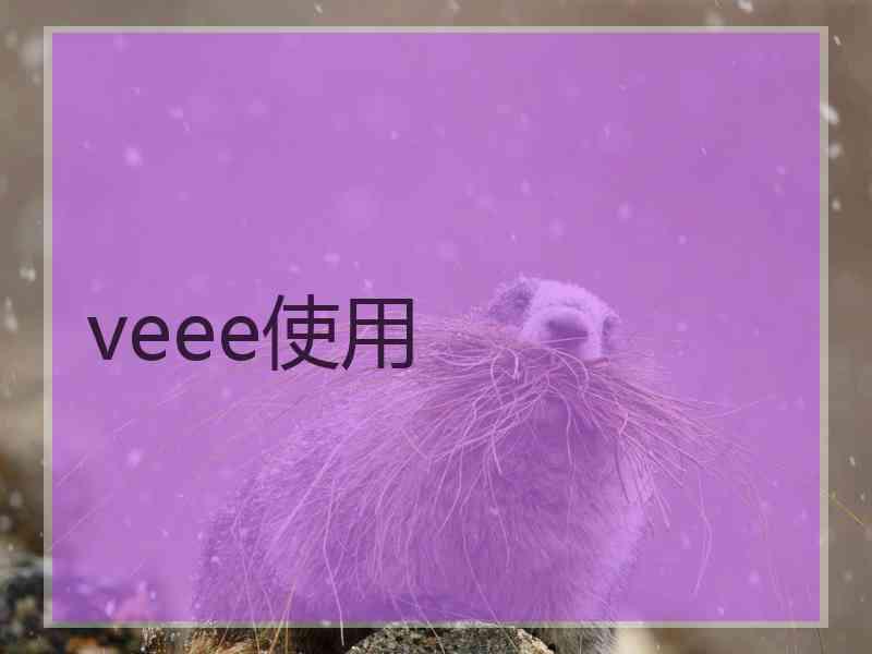 veee使用