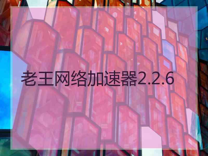 老王网络加速器2.2.6