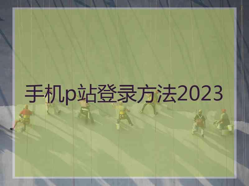 手机p站登录方法2023