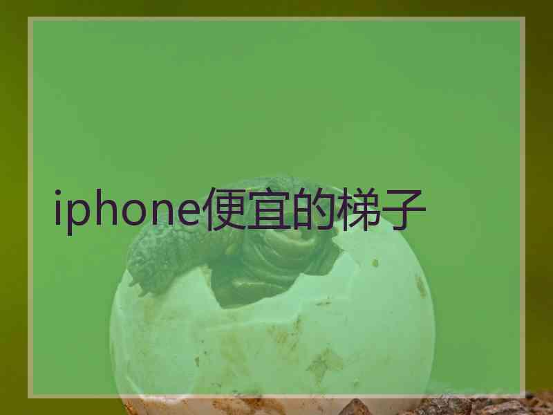 iphone便宜的梯子