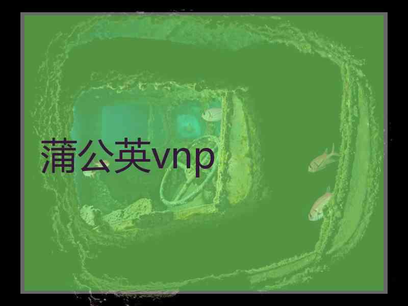 蒲公英vnp