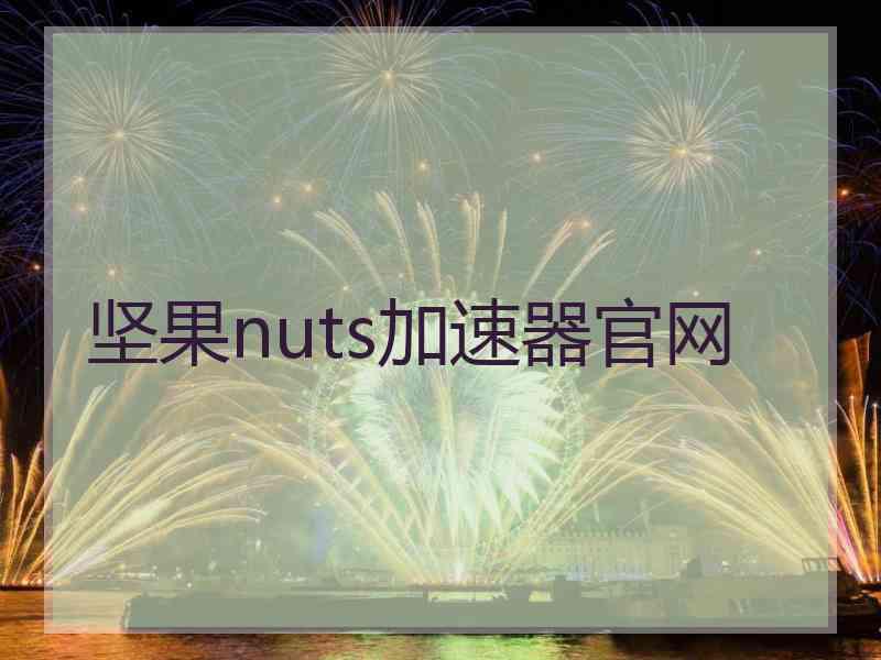 坚果nuts加速器官网