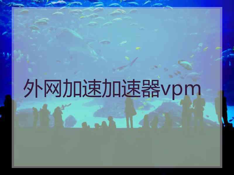 外网加速加速器vpm