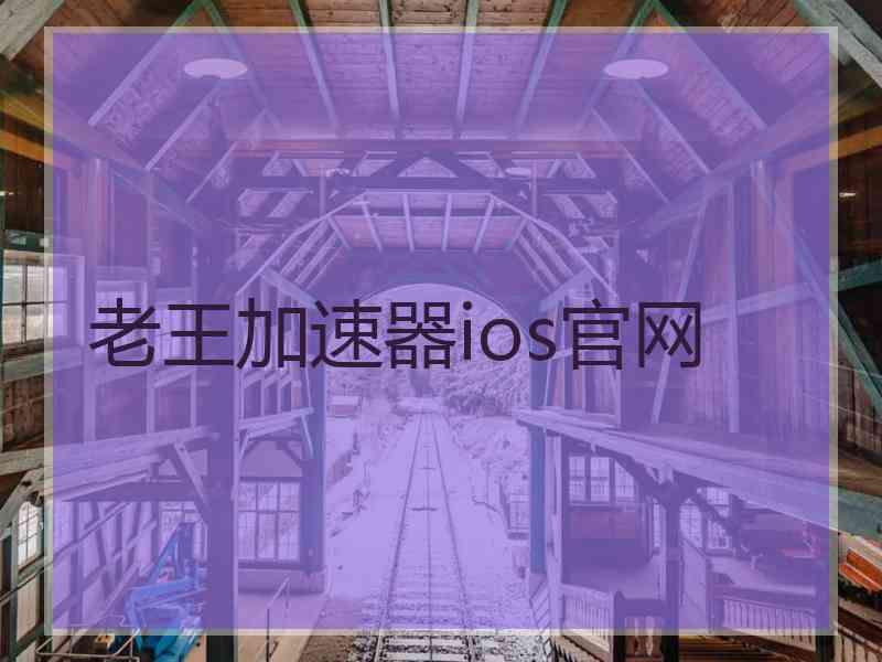 老王加速器ios官网