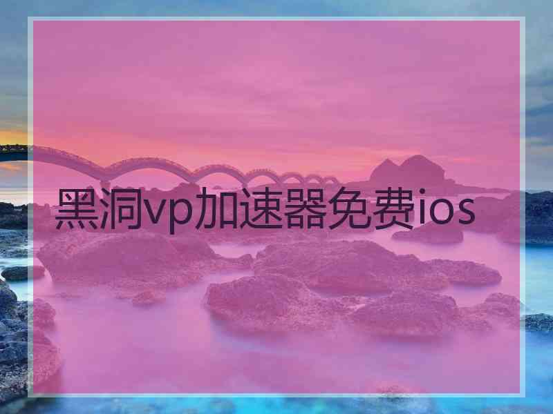 黑洞vp加速器免费ios