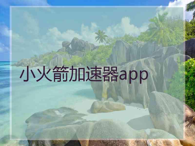 小火箭加速器app