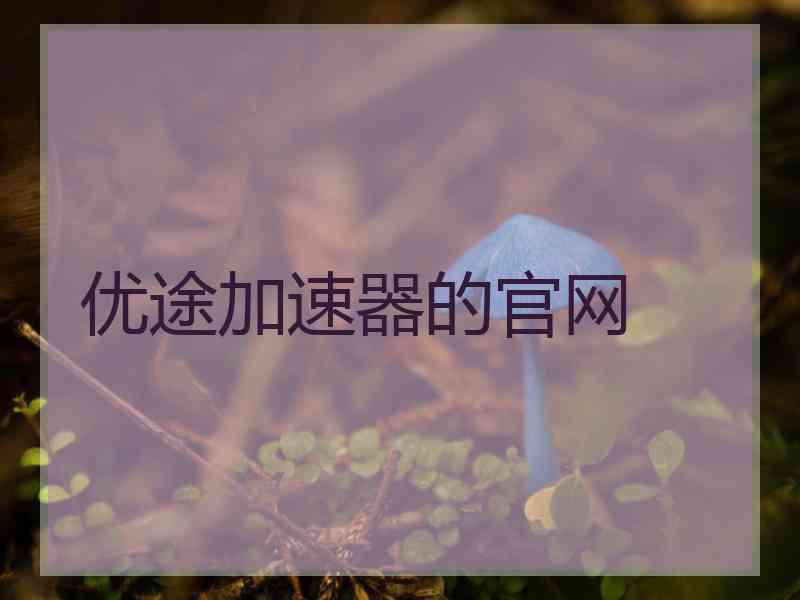 优途加速器的官网