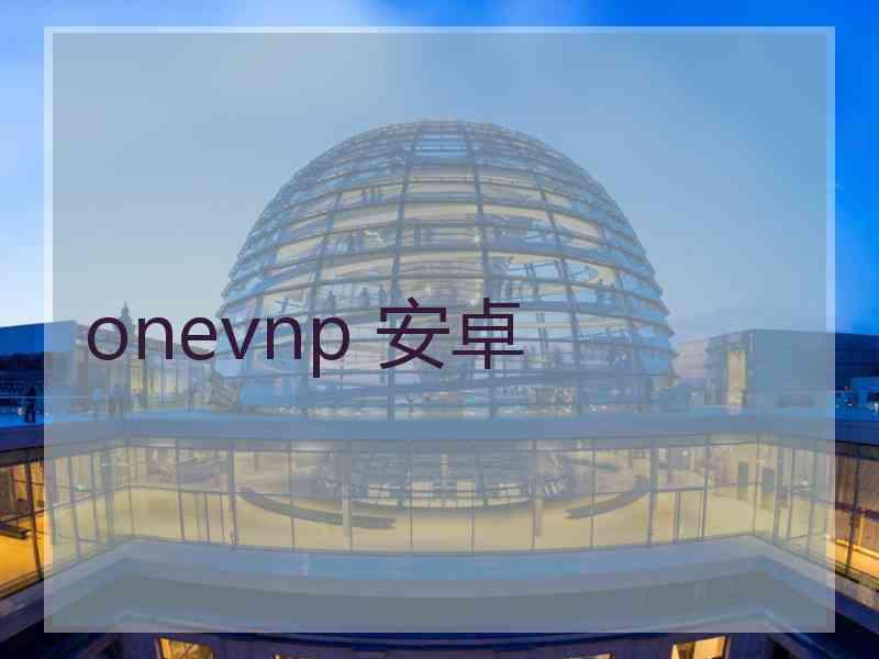 onevnp 安卓