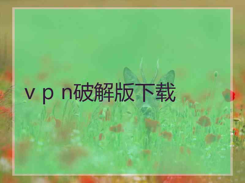 v p n破解版下载