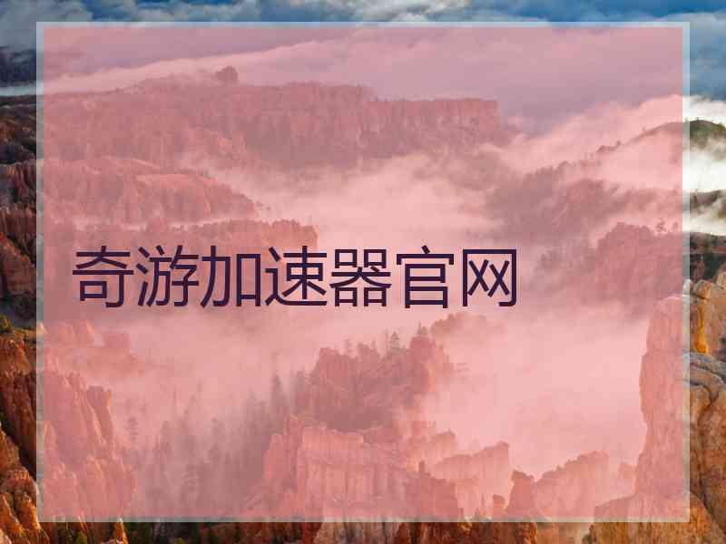 奇游加速器官网