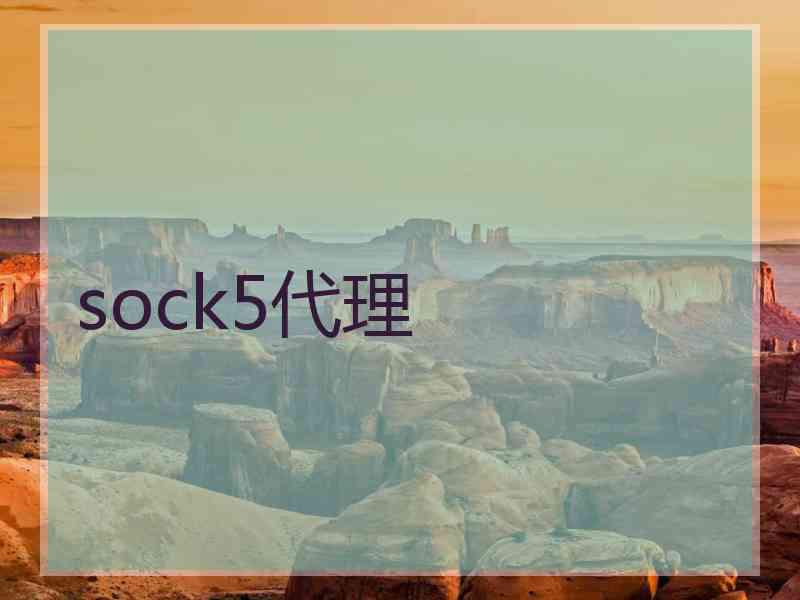 sock5代理