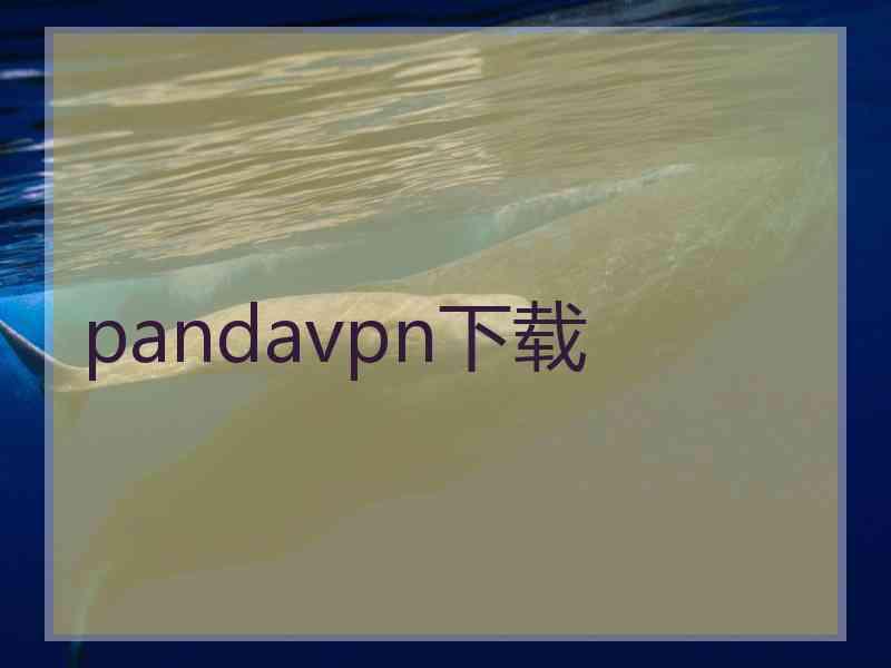 pandavpn下载