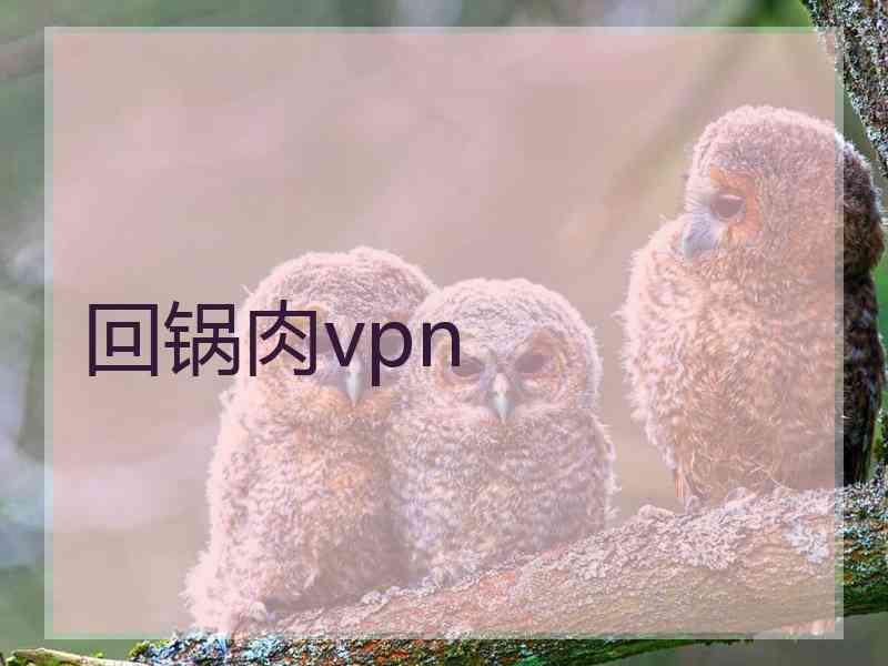 回锅肉vpn