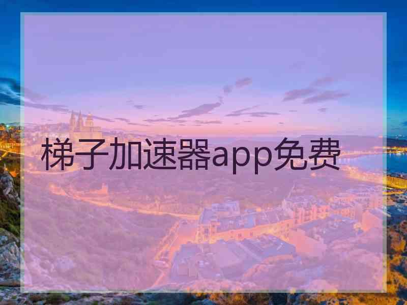 梯子加速器app免费