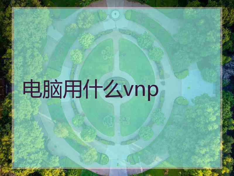 电脑用什么vnp