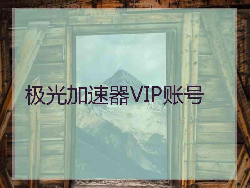 极光加速器VIP账号