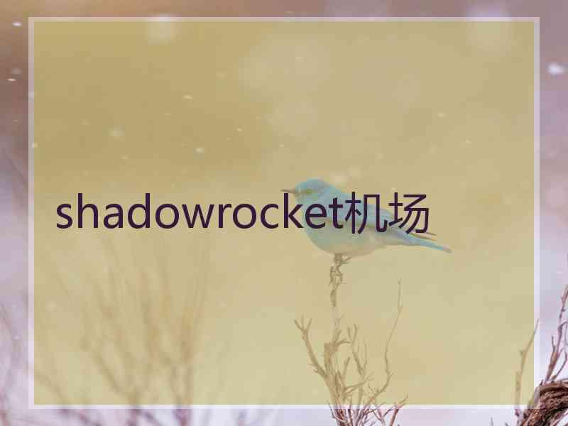 shadowrocket机场