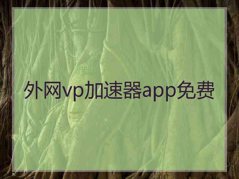 外网vp加速器app免费