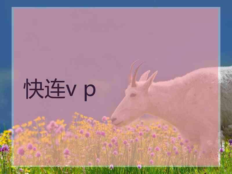 快连v p