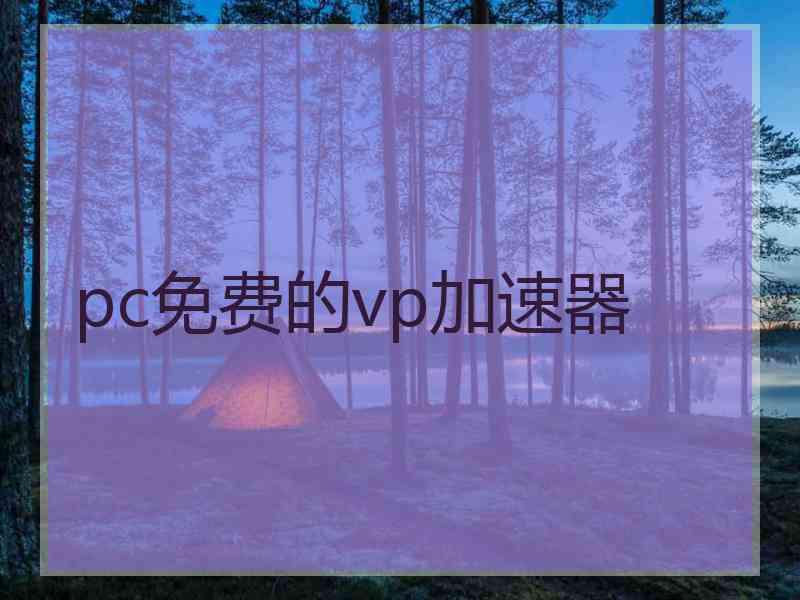 pc免费的vp加速器