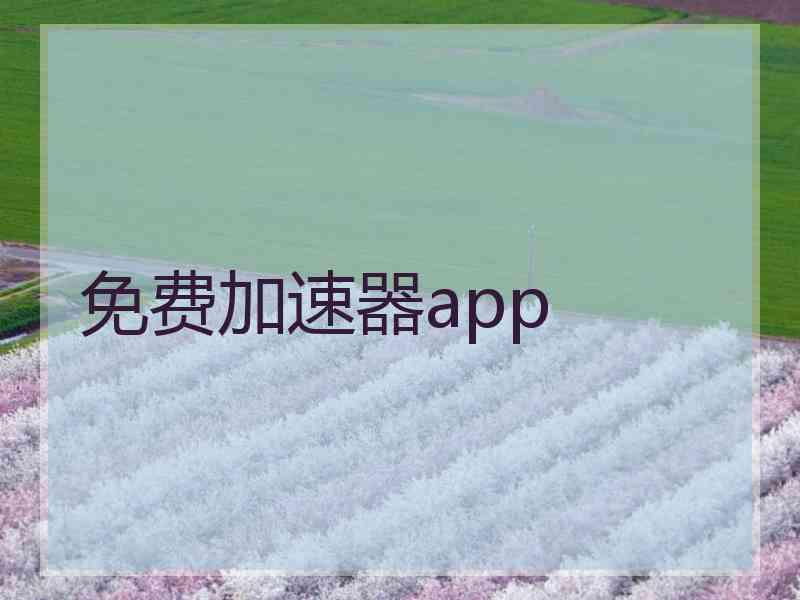 免费加速器app