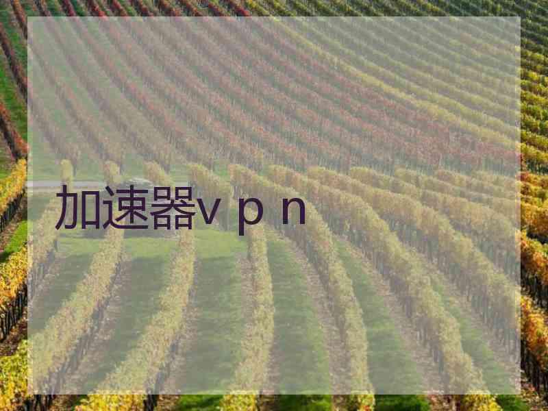 加速器v p n