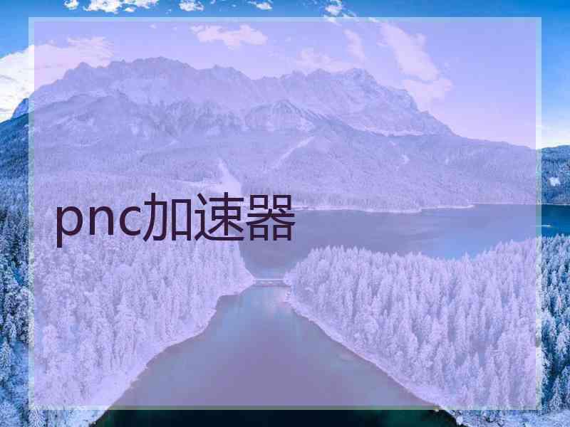 pnc加速器