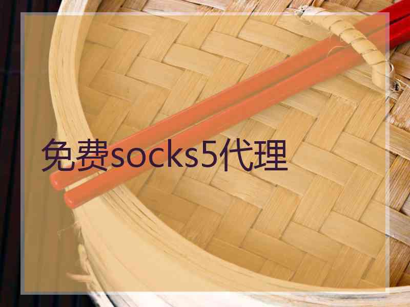 免费socks5代理