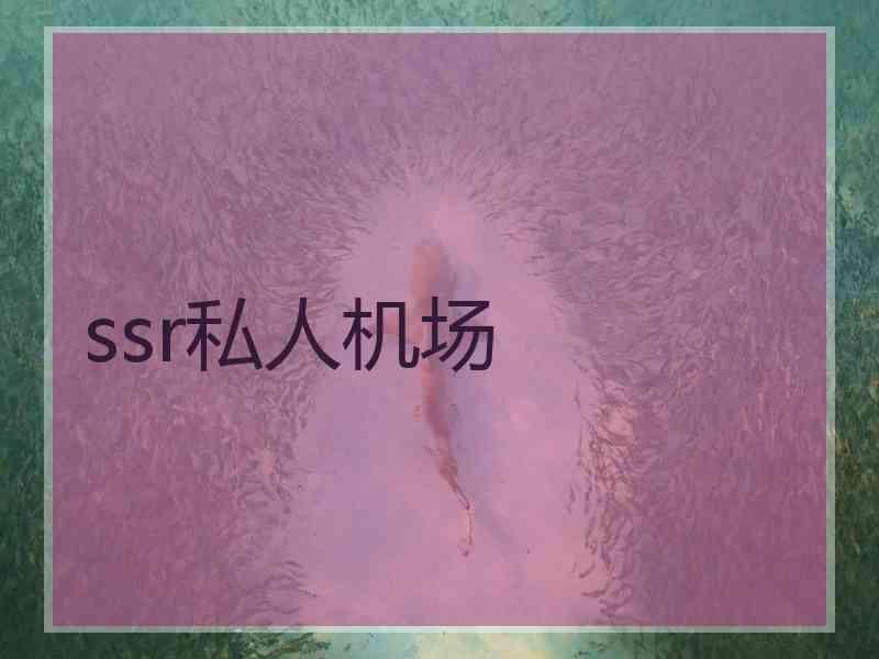 ssr私人机场