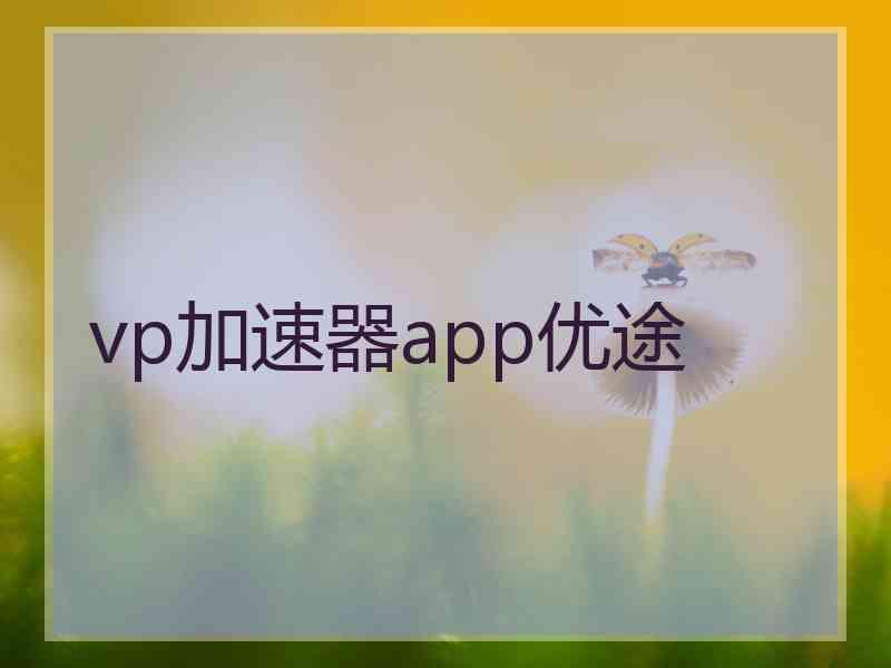 vp加速器app优途