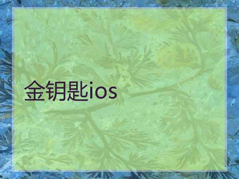 金钥匙ios