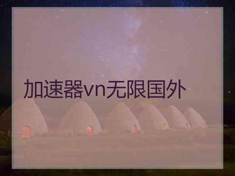 加速器vn无限国外