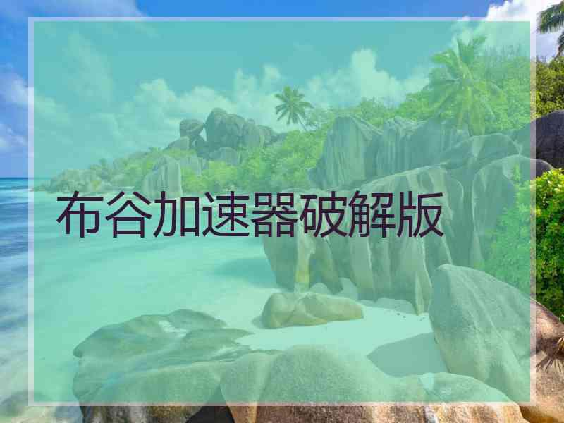 布谷加速器破解版