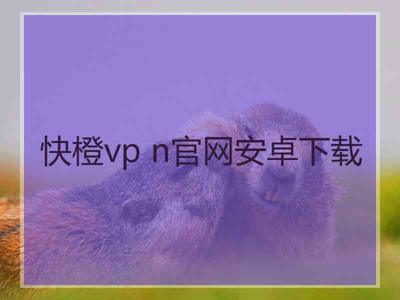 快橙vp n官网安卓下载