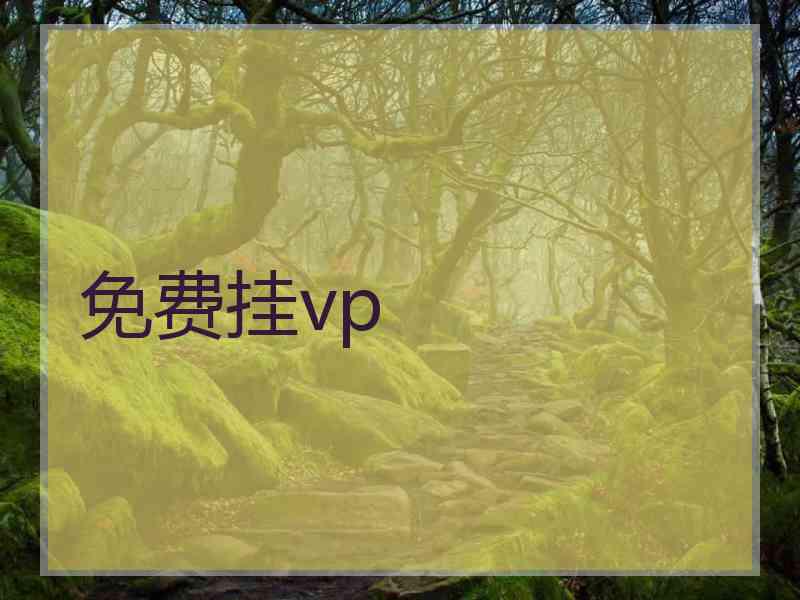 免费挂vp